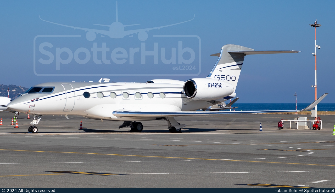Photo of N142HC - Gulfstream G500 operated by Jet Aviation Flight Services
