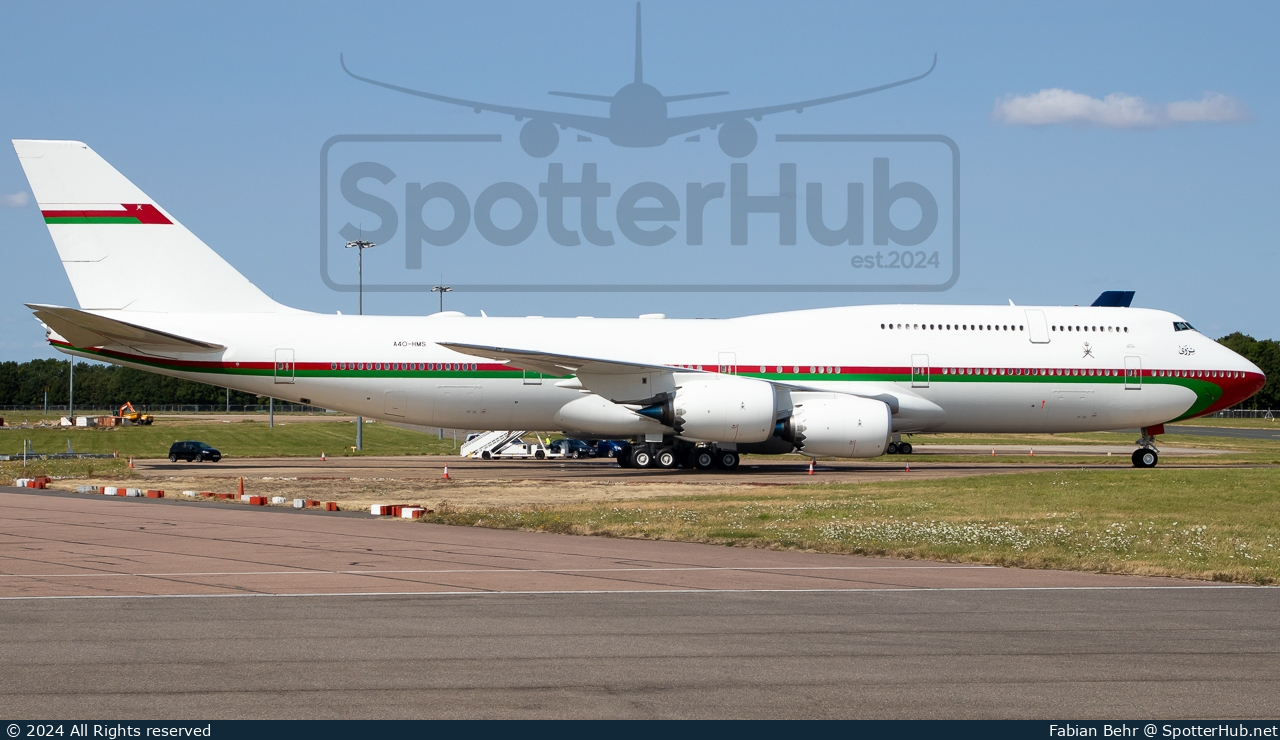 Photo of A4O-HMS - Boeing 747-8H0(BBJ) operated by Oman Royal Flight