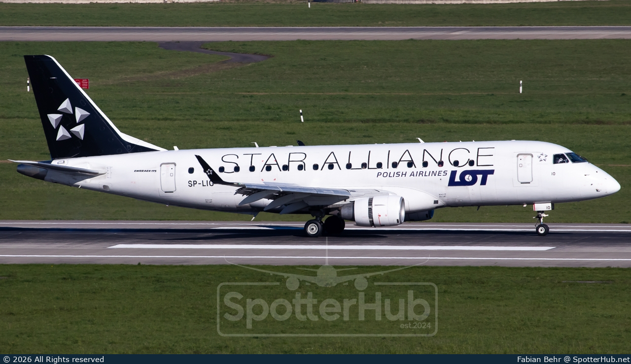 Photo of SP-LIO - Embraer ERJ-175LR operated by LOT Polish Airlines