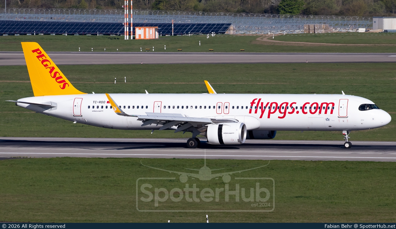 Photo of TC-RDO - Airbus A321-251NX operated by Pegasus Airlines