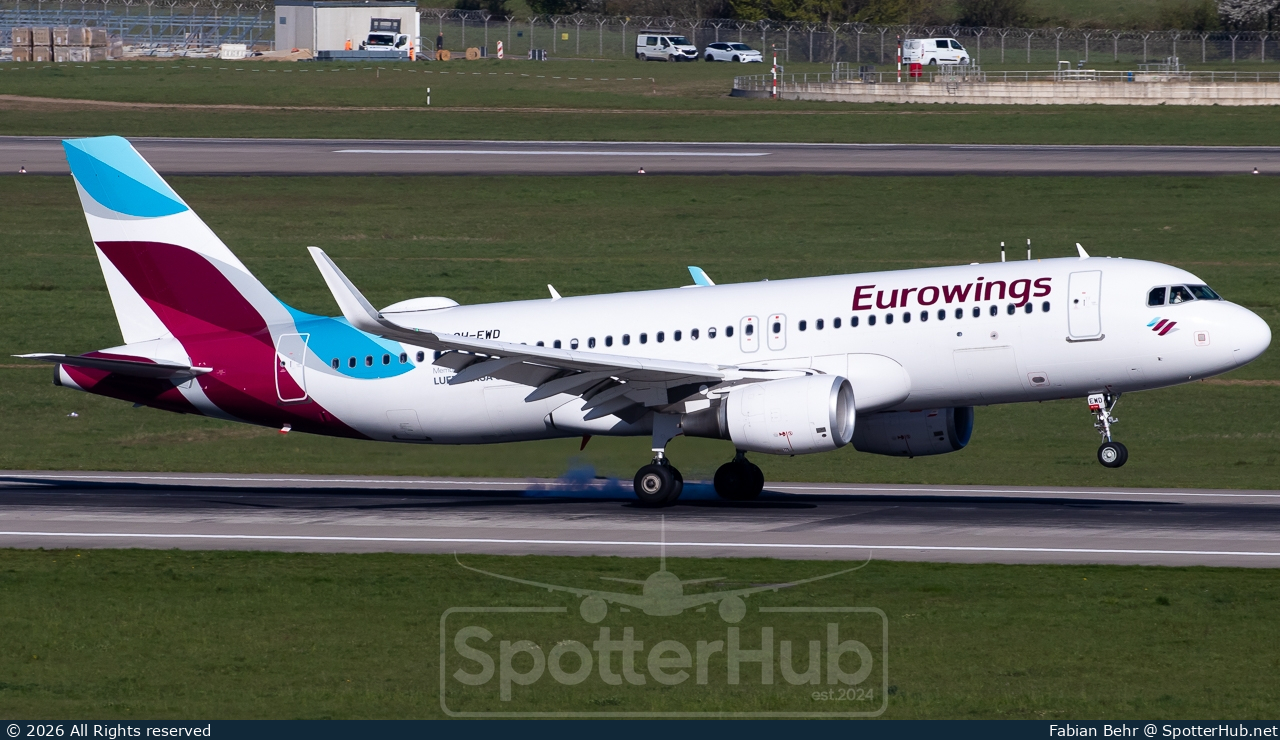 Photo of 9H-EWD - Airbus A320-214 operated by Eurowings Europe Malta