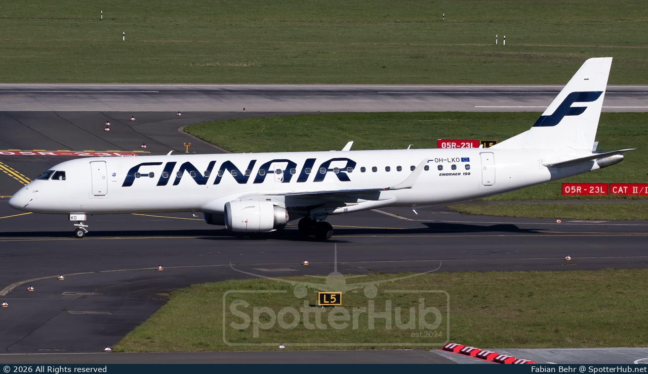 Photo of OH-LKO - Embraer ERJ-190LR operated by Finnair (opb Nordic Regional Airlines)