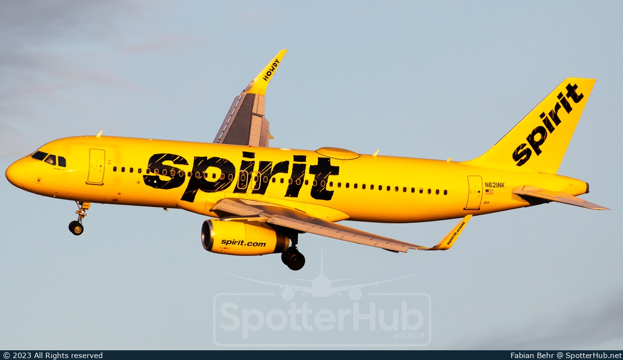 Photo of N621NK - Airbus A320-232 operated by Spirit Airlines