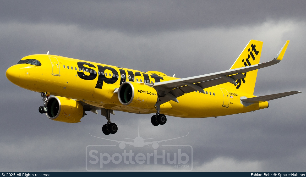 Photo of N989NK - Airbus A320-271N operated by Spirit Airlines