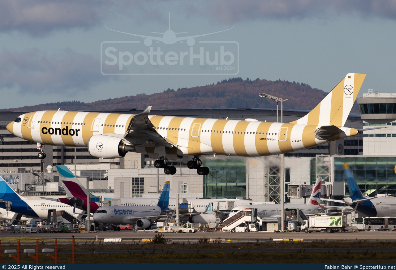 Photo of D-ANRO - Airbus A330-941 operated by Condor