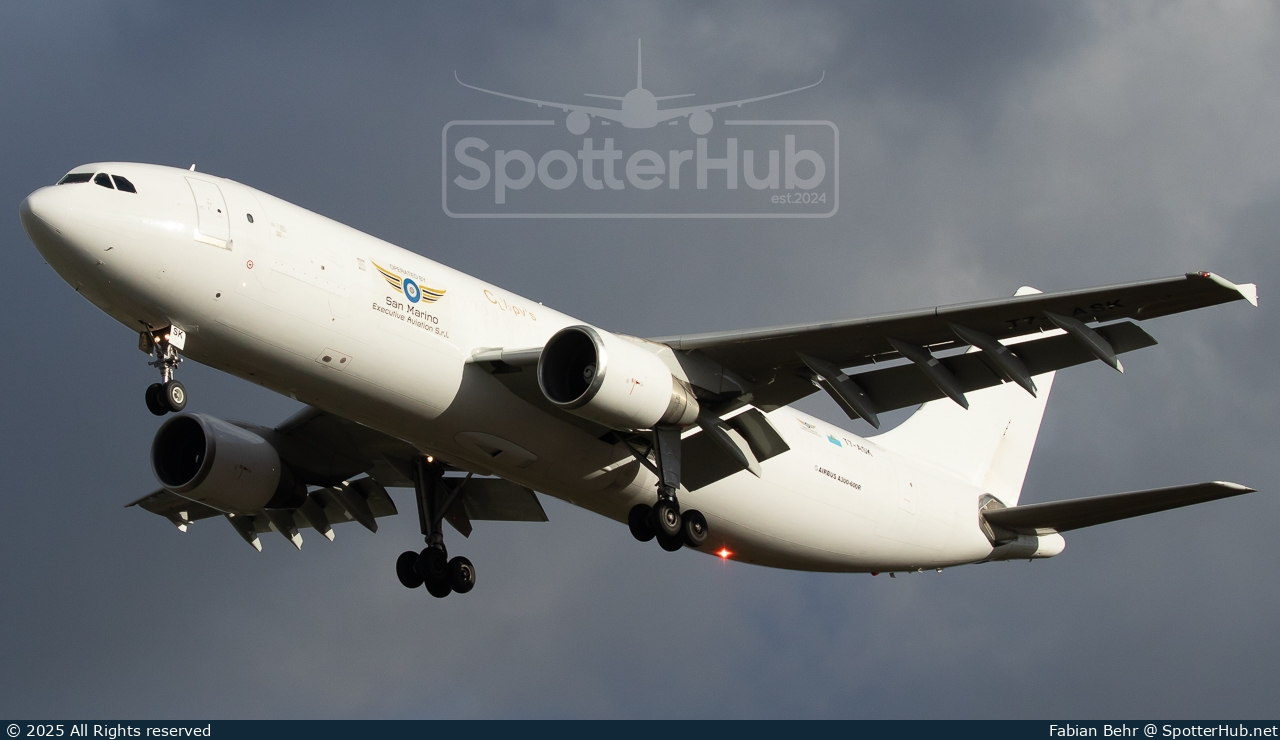 Photo of T7-ASK - Airbus A300B4-622R(F) operated by San Marino Executive Aviation