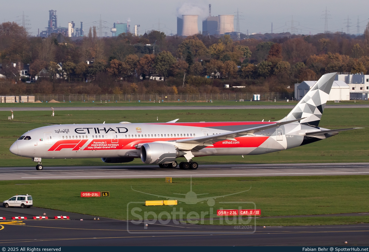 Photo of A6-BLV - Boeing 787-9 Dreamliner operated by Etihad Airways