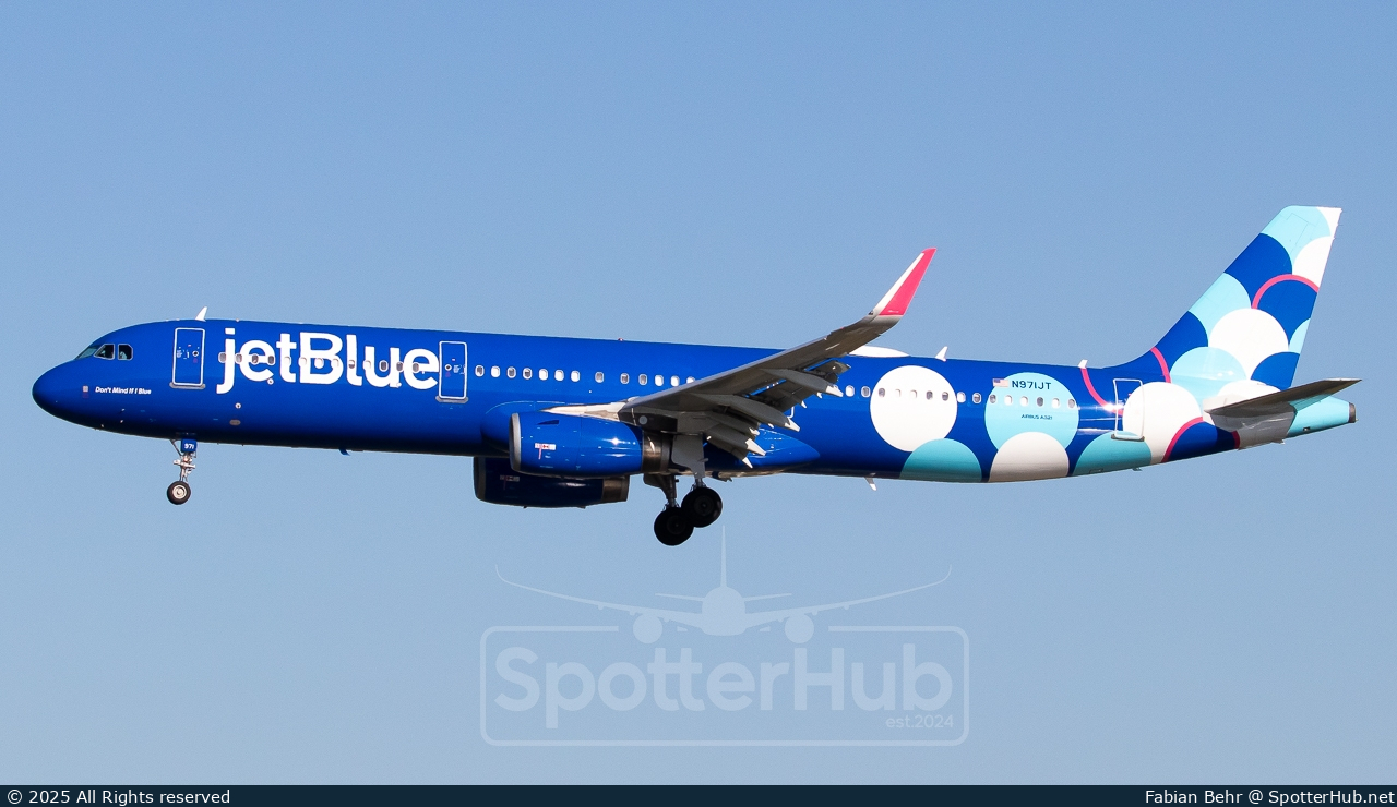 Photo of N971JT - Airbus A321-231 operated by jetBlue Airways