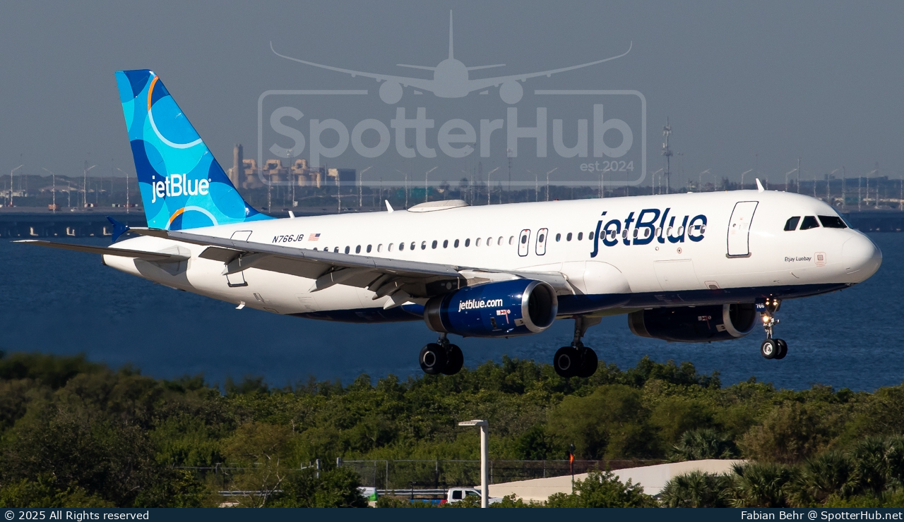 Photo of N766JB - Airbus A320-232 operated by jetBlue Airways