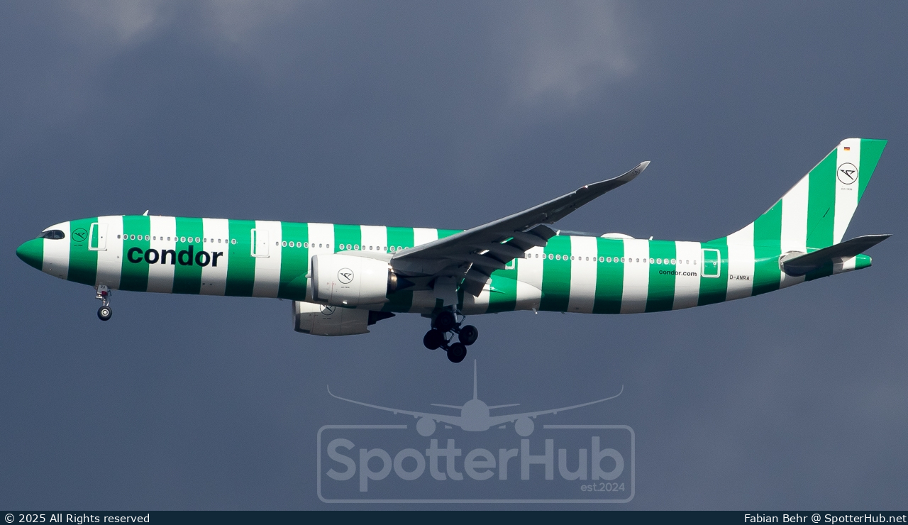 Photo of D-ANRA - Airbus A330-941 operated by Condor