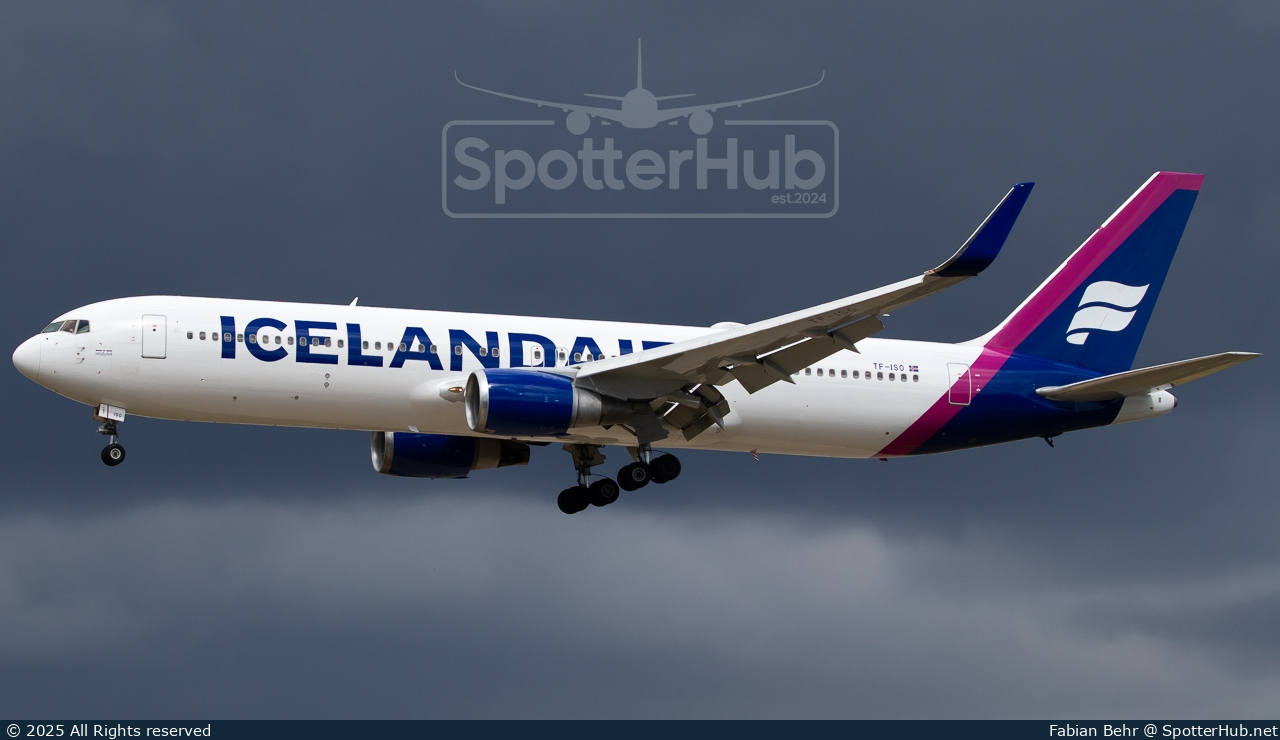 Photo of TF-ISO - Boeing 767-319(ER) operated by Icelandair