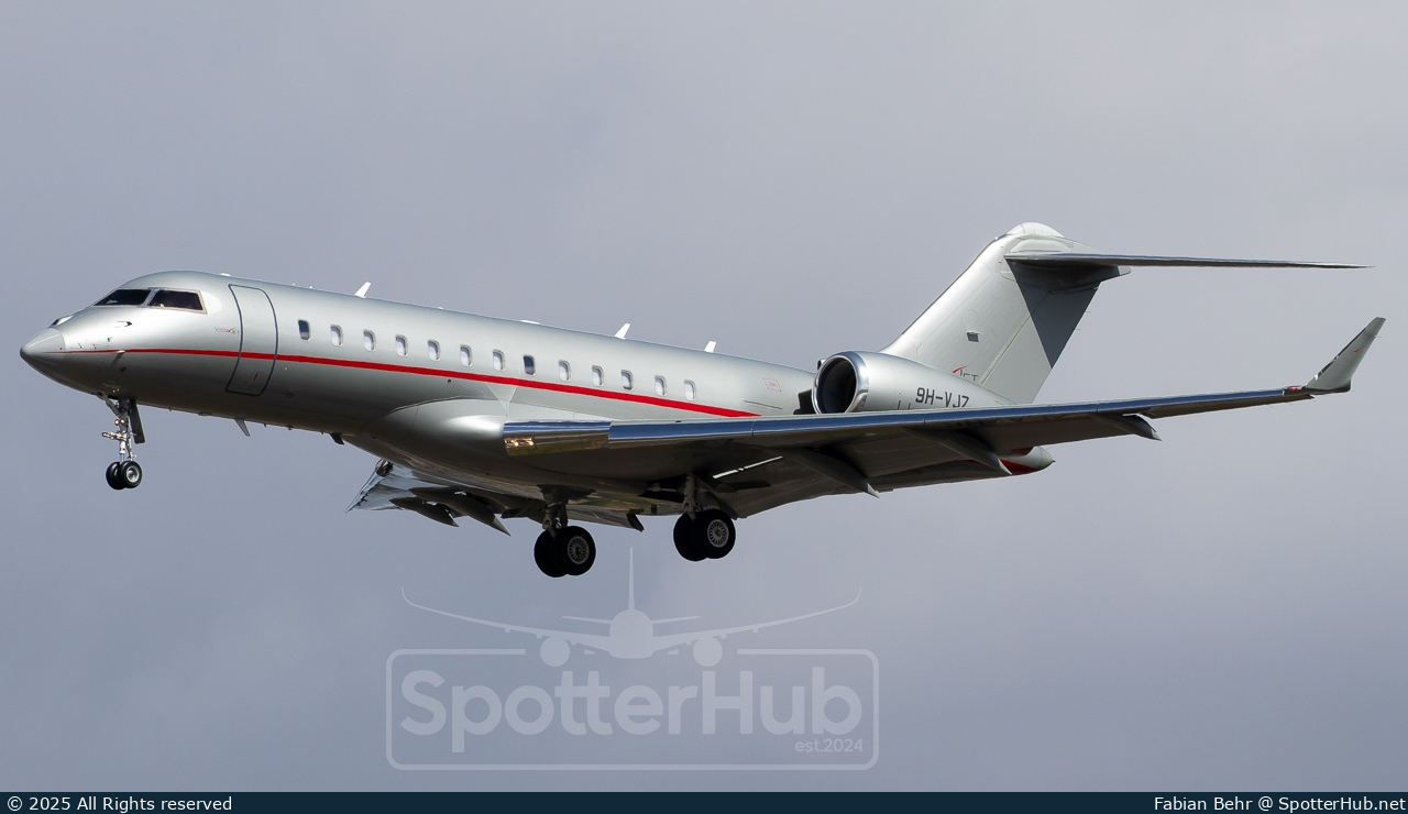 Photo of 9H-VJZ - Bombardier Global 6000 operated by VistaJet