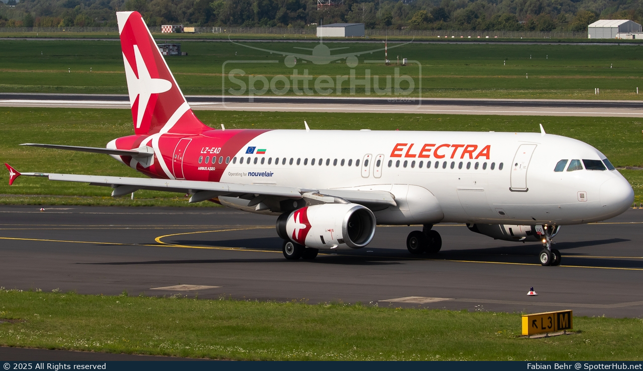 Photo of LZ-EAD - Airbus A320-232 operated by Electra Airways