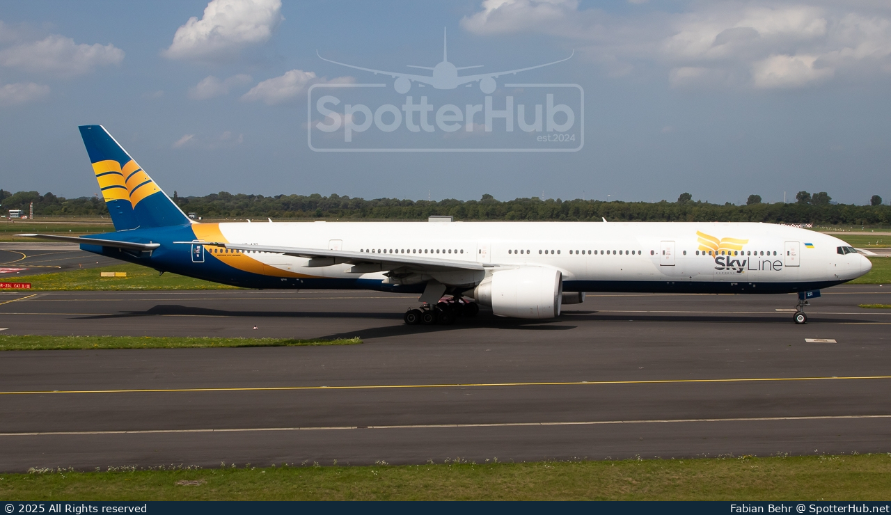 Photo of UR-AZR - Boeing 777-31H(ER) operated by Skyline Express Airlines