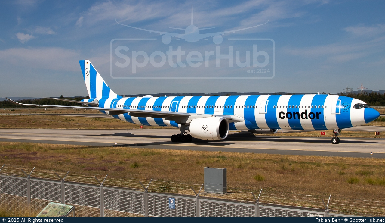 Photo of D-ANRG - Airbus A330-941 operated by Condor