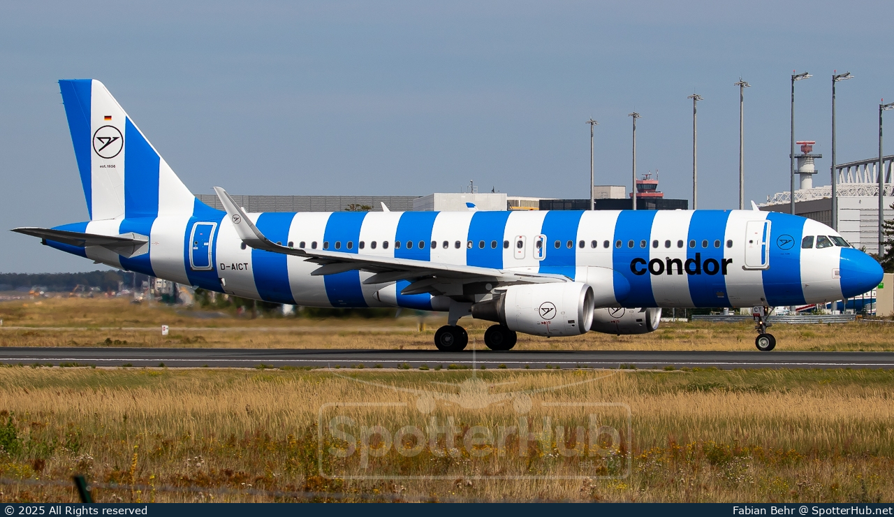 Photo of D-AICT - Airbus A320-214 operated by Condor