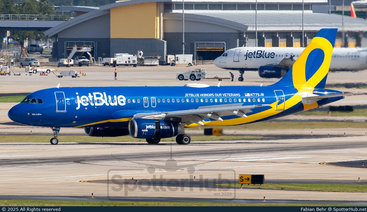 Photo of N775JB - Airbus A320-232 operated by jetBlue Airways