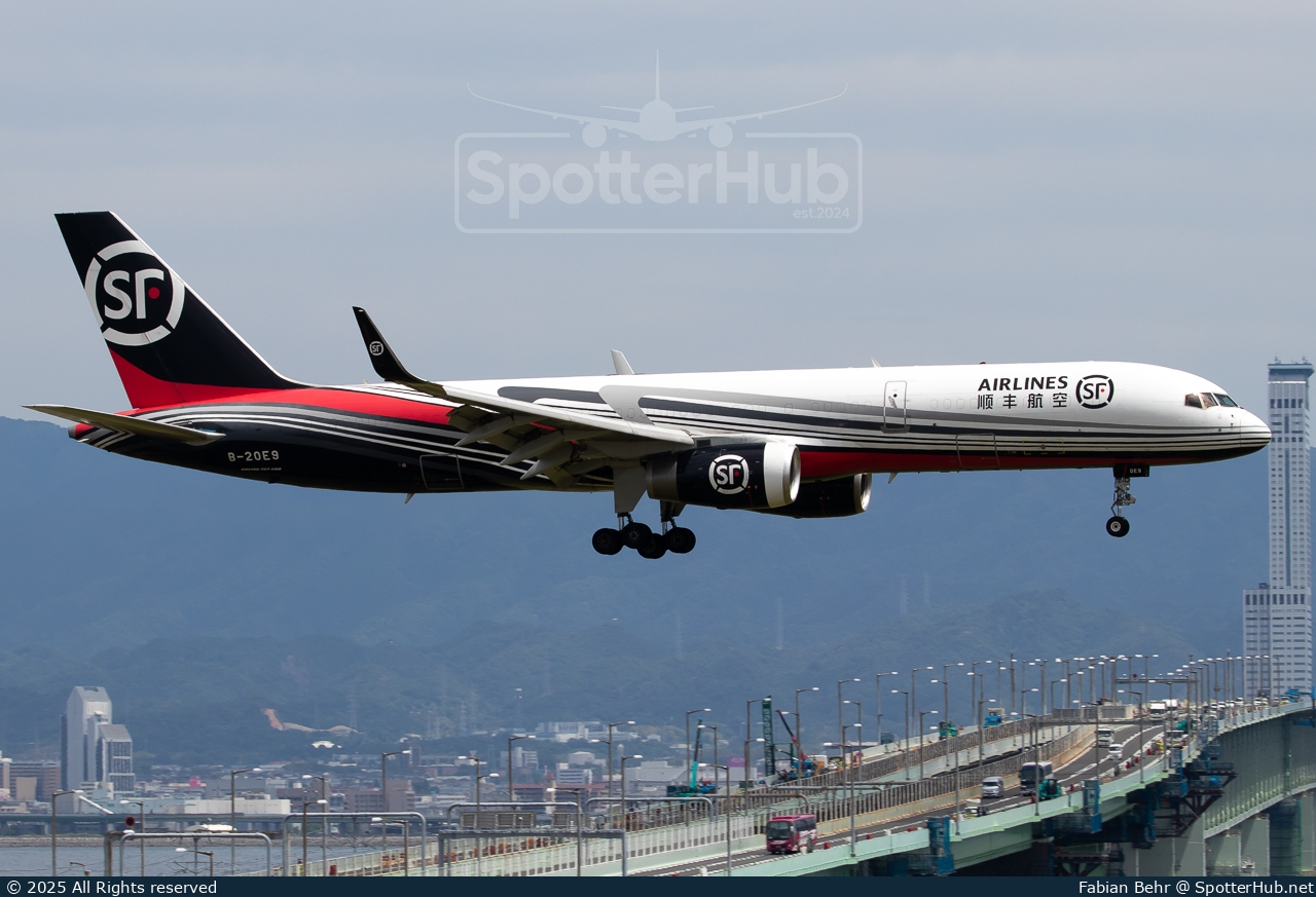 Photo of B-20E9 - Boeing 757-236(PCF) operated by SF Airlines