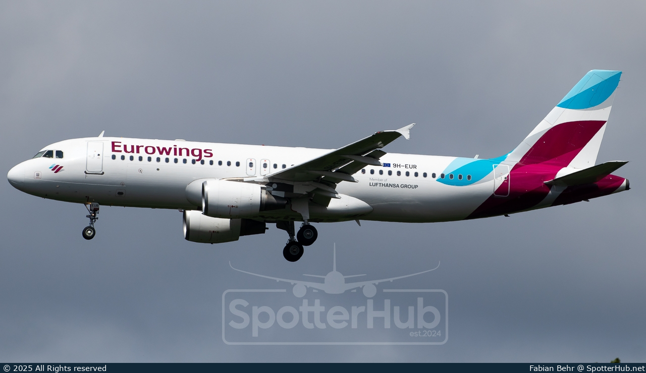 Photo of 9H-EUR - Airbus A320-214 operated by Eurowings Europe Malta