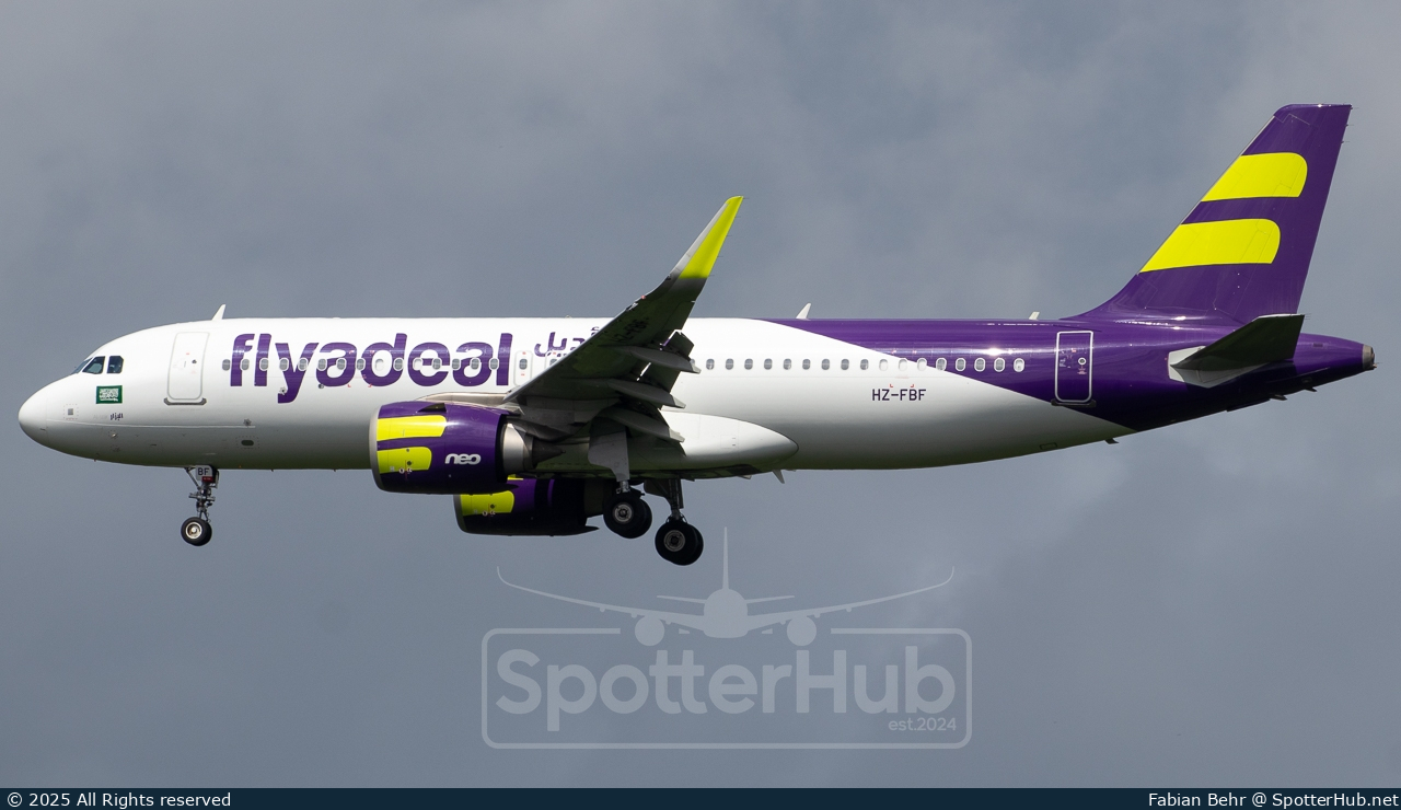 Photo of HZ-FBF - Airbus A320-251N operated by flyadeal