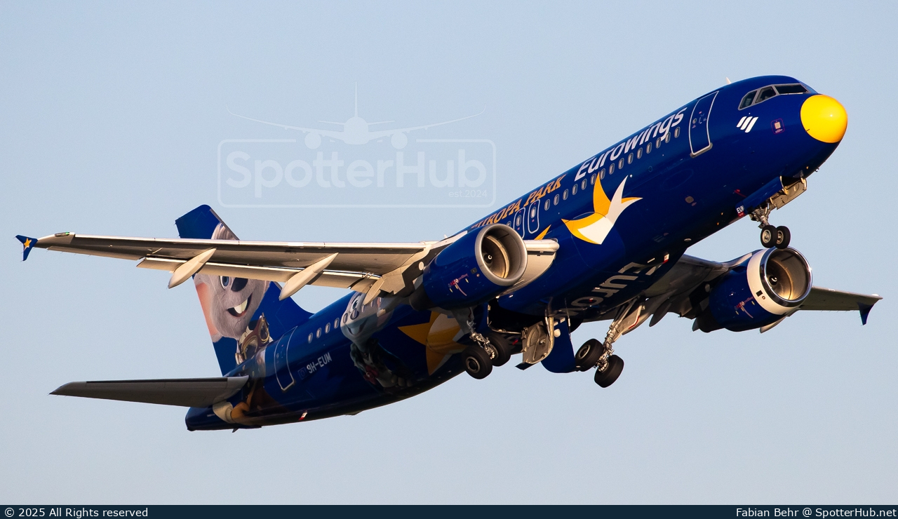 Photo of 9H-EUM - Airbus A320-214 operated by Eurowings Europe Malta