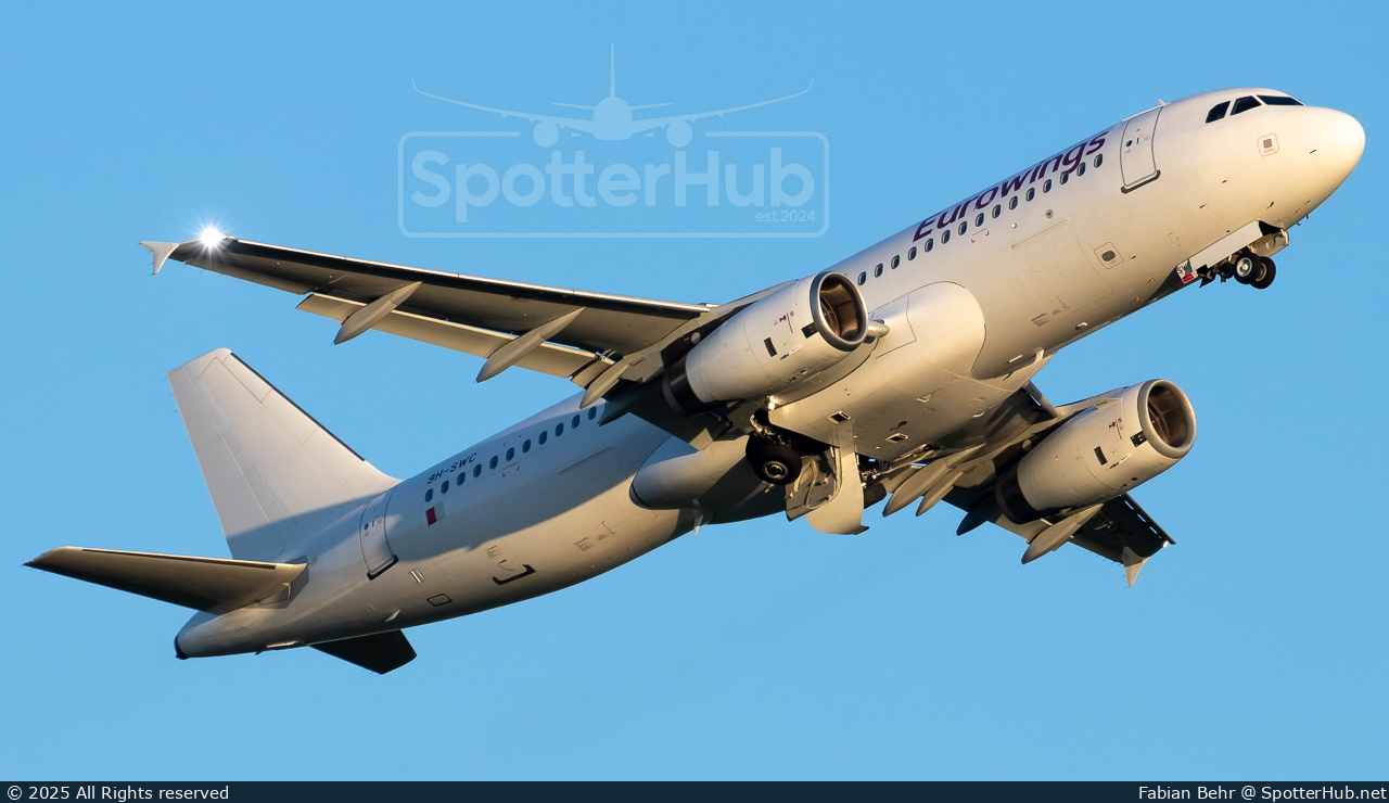 Photo of 9H-SWC - Airbus A320-232 operated by Eurowings (opb Avion Express Malta)