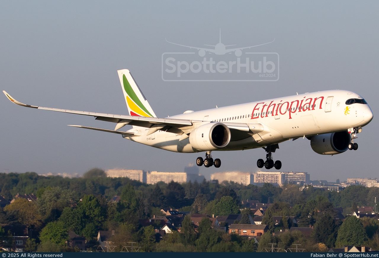 Photo of ET-AVC - Airbus A350-941 operated by Ethiopian Airlines