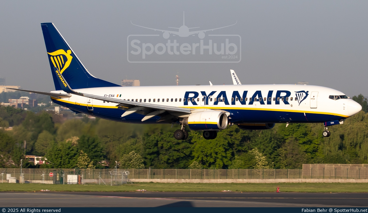 Photo of EI-ENA - Boeing 737-8AS operated by Ryanair
