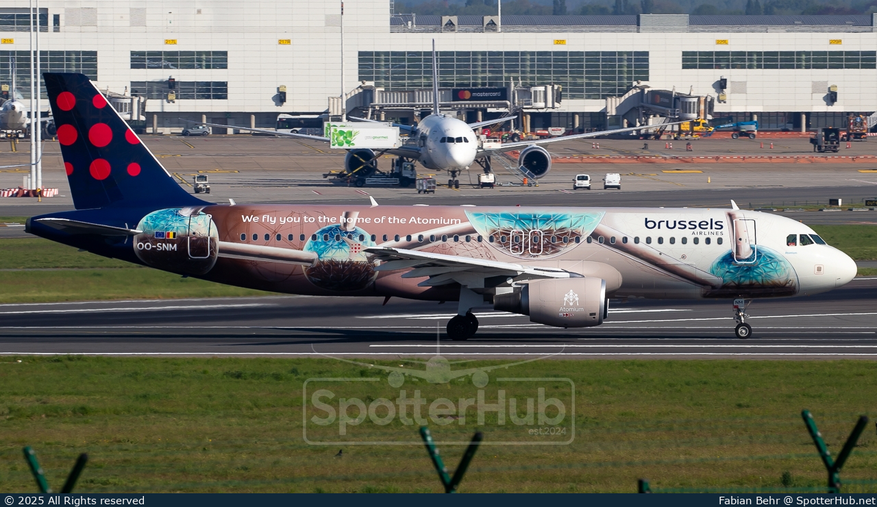 Photo of OO-SNM - Airbus A320-214 operated by Brussels Airlines