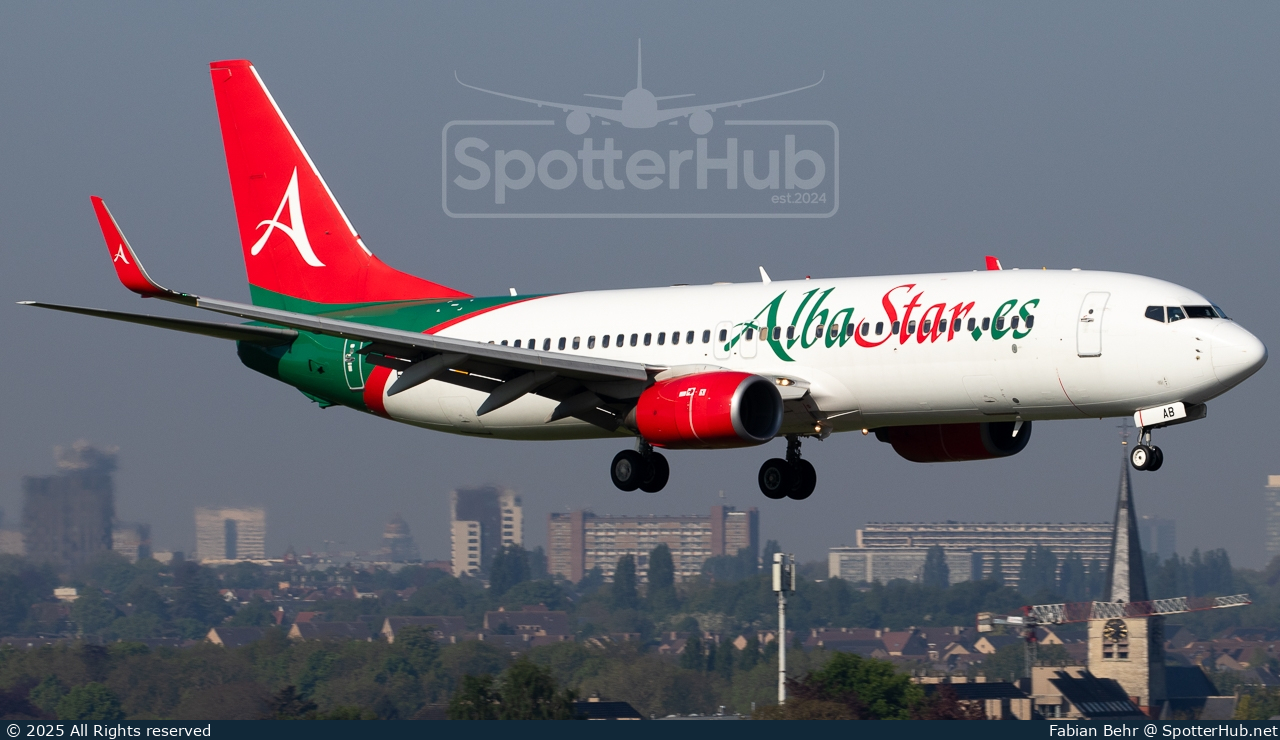Photo of EC-NAB - Boeing 737-81Q operated by AlbaStar