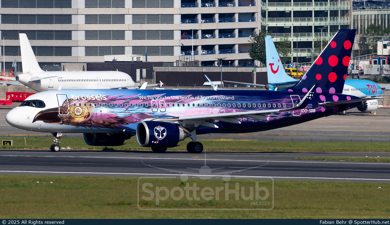 Photo of OO-SBB - Airbus A320-251N operated by Brussels Airlines