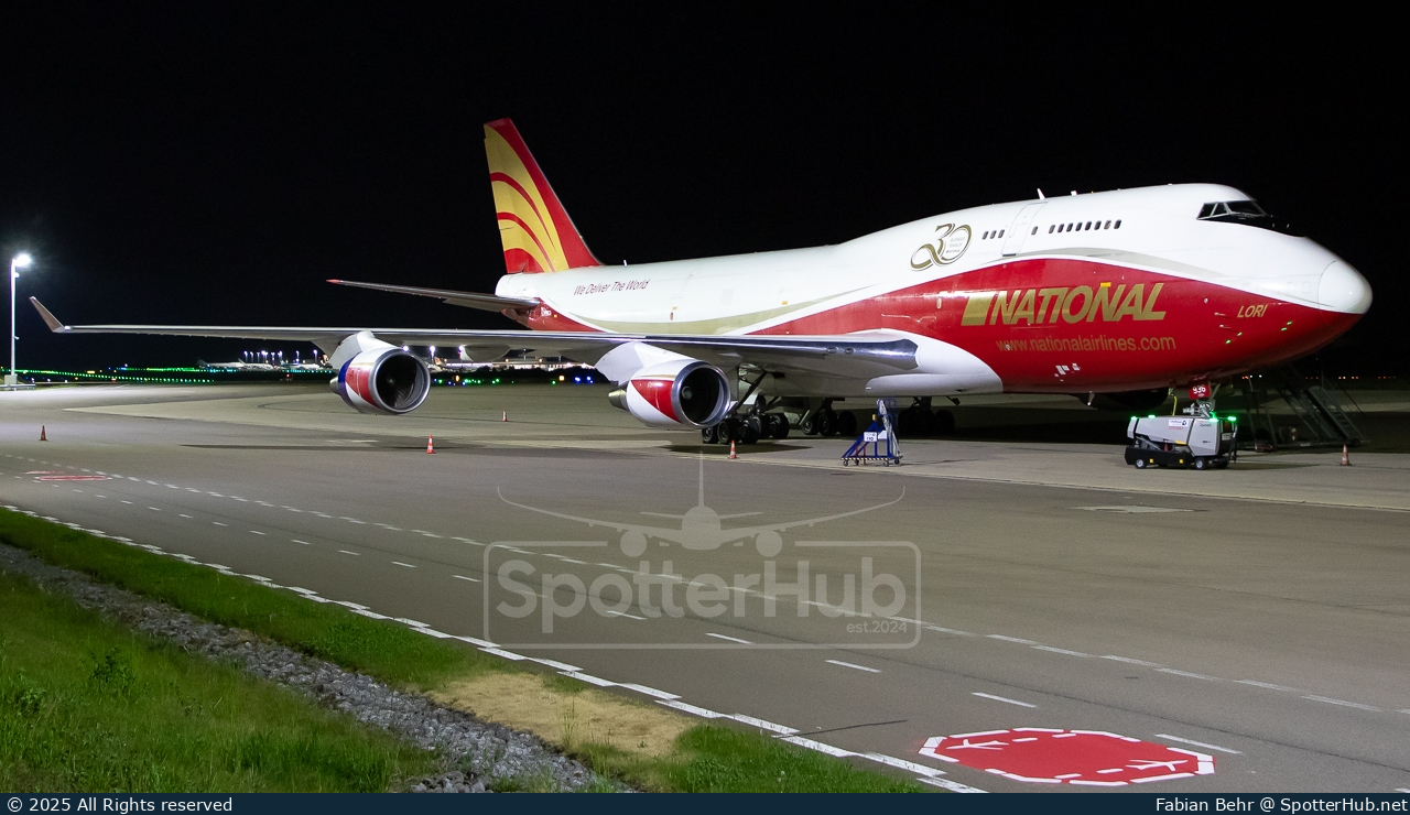 Photo of N936CA - Boeing 747-446(BCF) operated by National Airlines [2006]