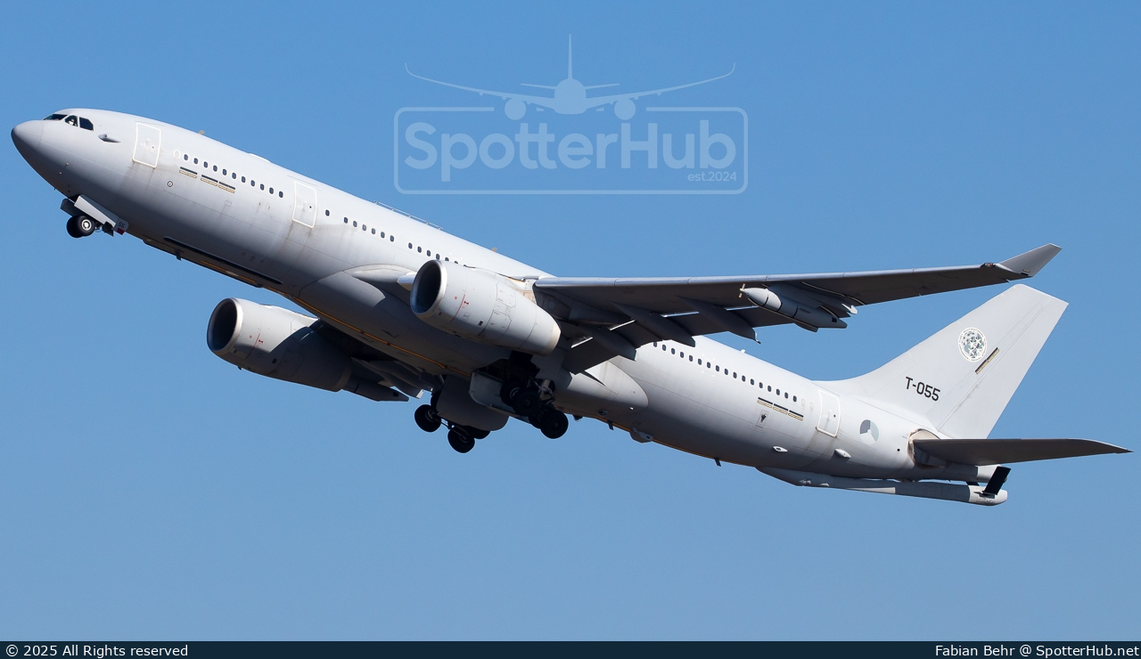 Photo of T-055 - Airbus KC-30M operated by Royal Netherlands Air Force