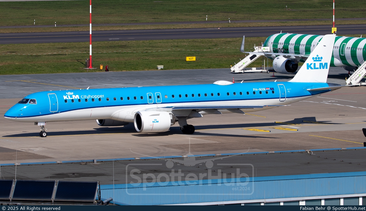 Photo of PH-NXN - Embraer ERJ-195-E2 operated by KLM Cityhopper