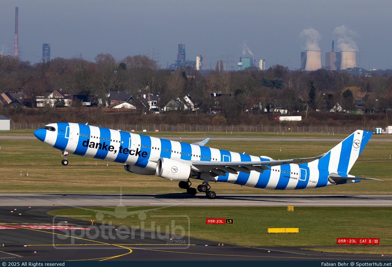 Photo of D-ANRT - Airbus A330-941 operated by Condor