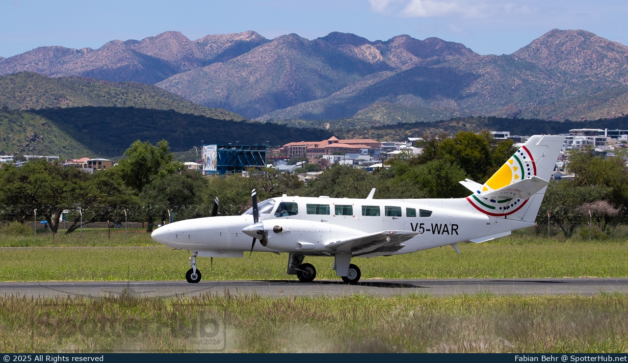 Photo of V5-WAR - Cessna 425 at Eros