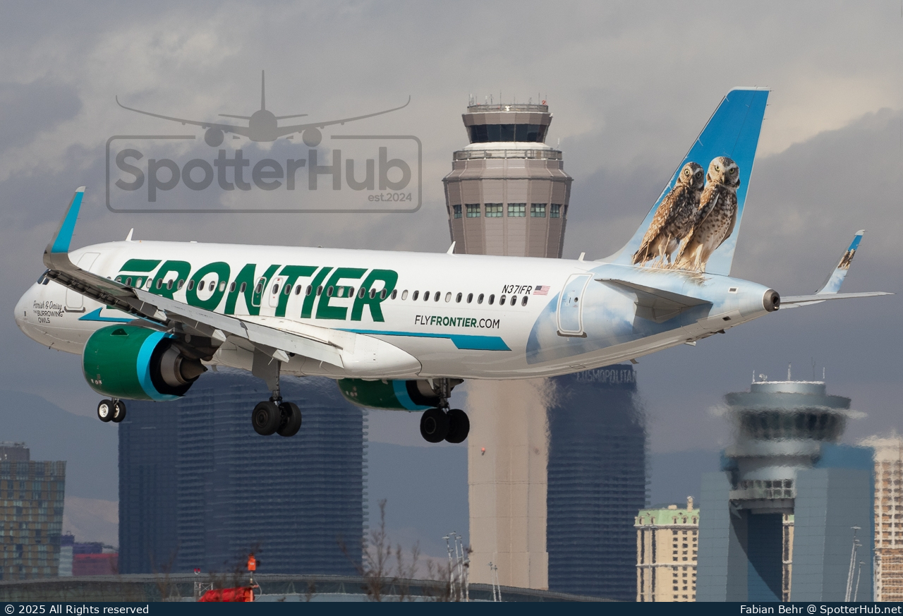 Photo of N371FR - Airbus A320-251N operated by Frontier Airlines