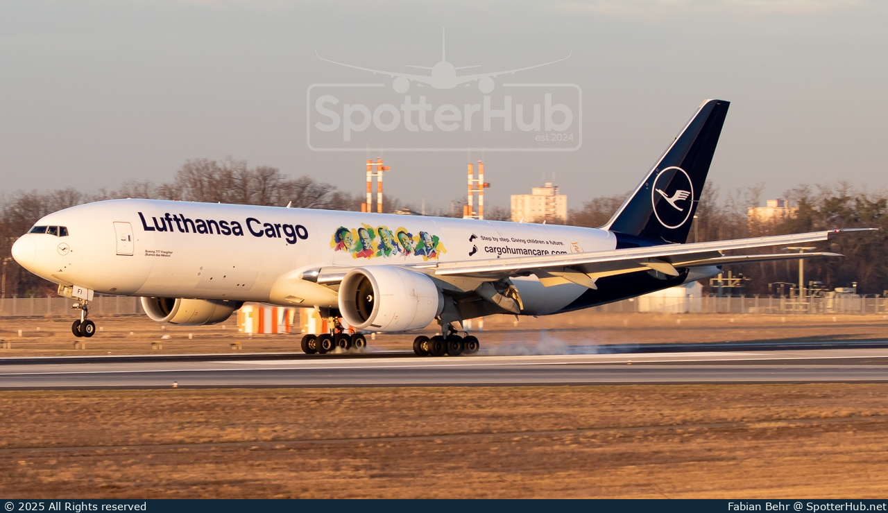 Photo of D-ALFI - Boeing 777-FBT operated by Lufthansa Cargo