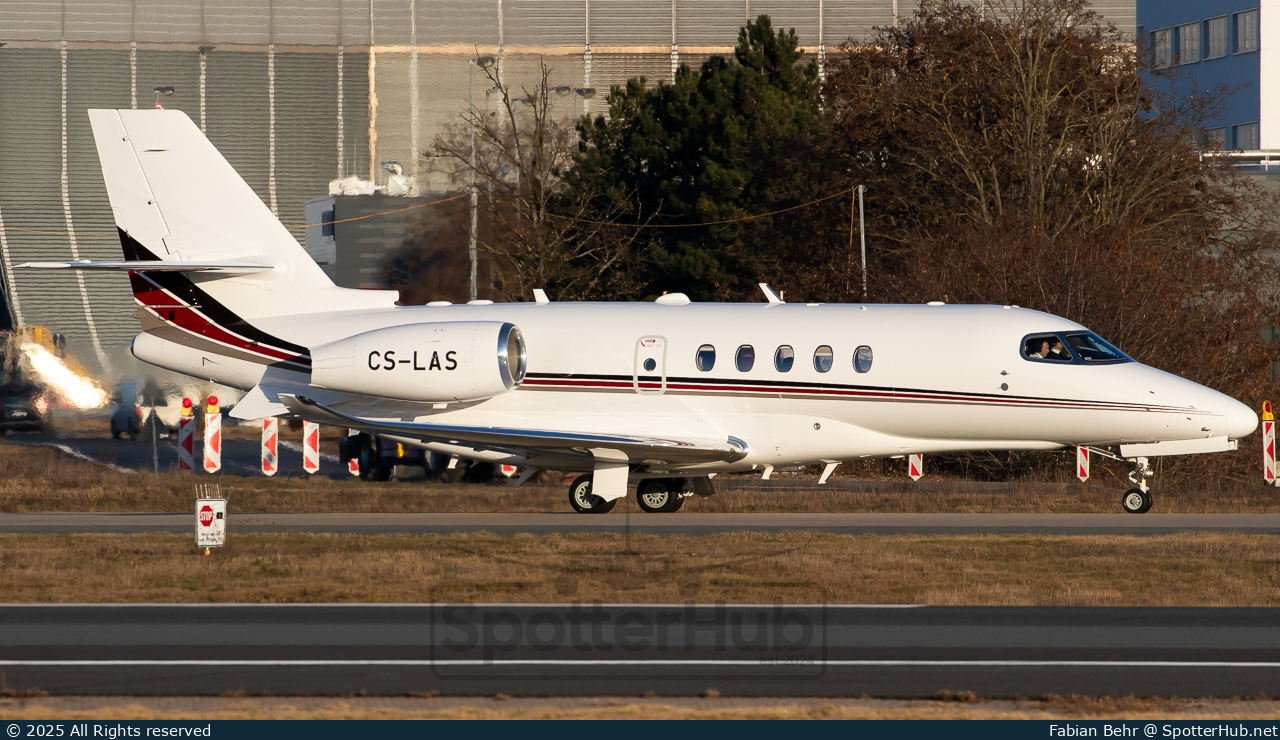 Photo of CS-LAS - Cessna 680A Citation Latitude operated by NetJets Europe
