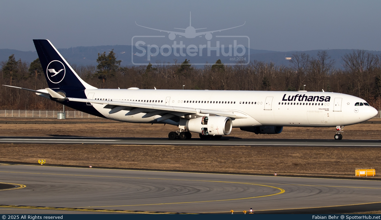 Photo of D-AIKS - Airbus A330-343 operated by Lufthansa