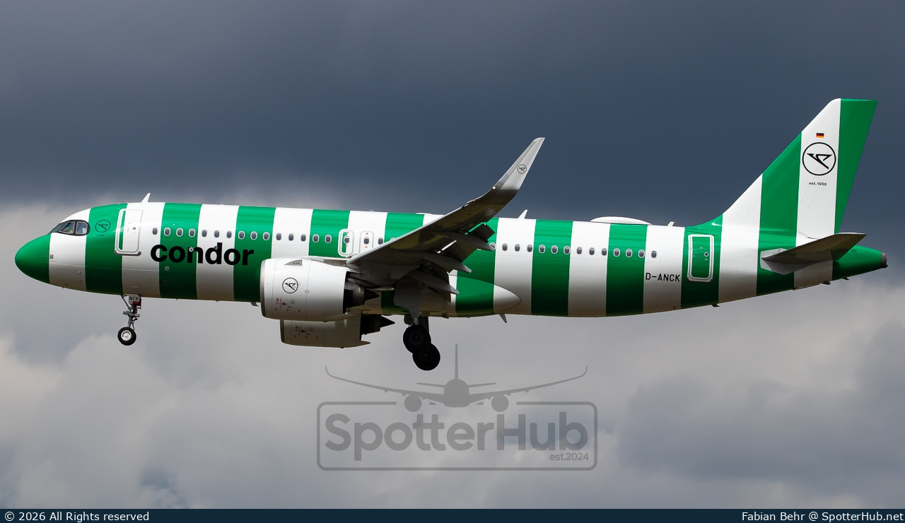 Photo of D-ANCK - Airbus A320-271N operated by Condor
