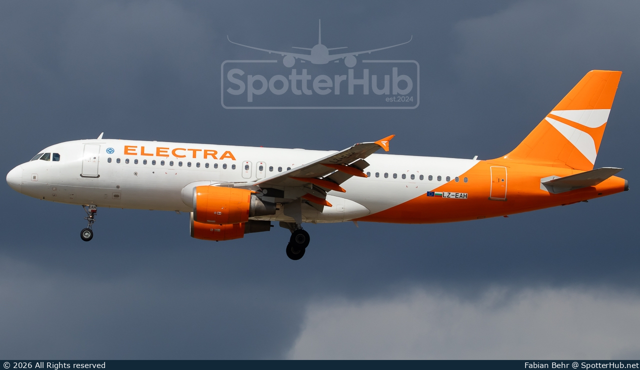 Photo of LZ-EAH - Airbus A320-214 operated by Electra Airways