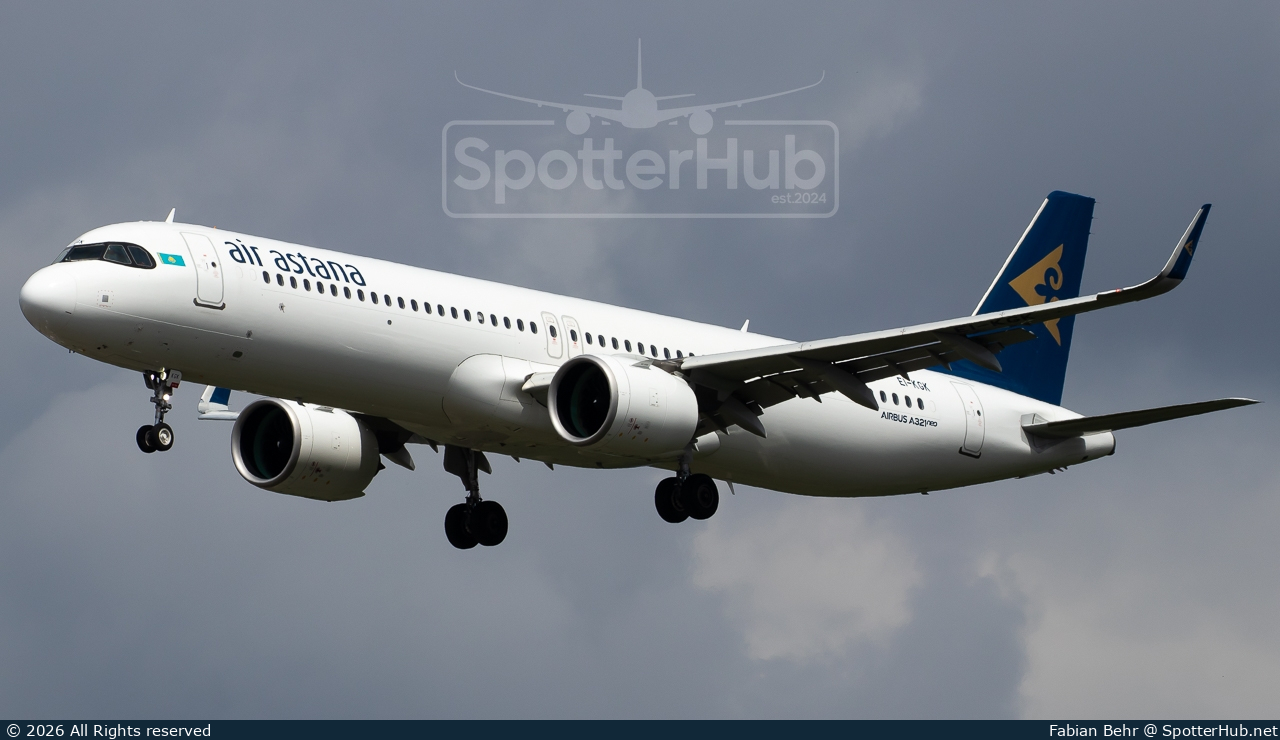 Photo of EI-KGK - Airbus A321-271NX operated by Air Astana