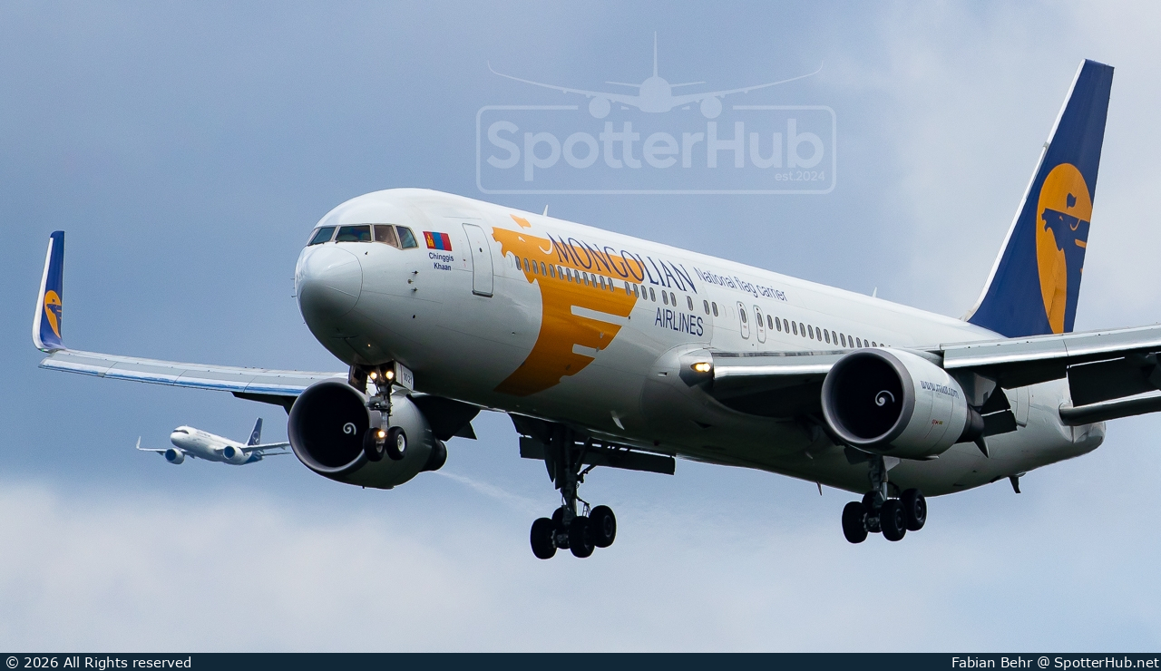 Photo of JU-1021 - Boeing 767-34G(ER) operated by MIAT Mongolian Airlines