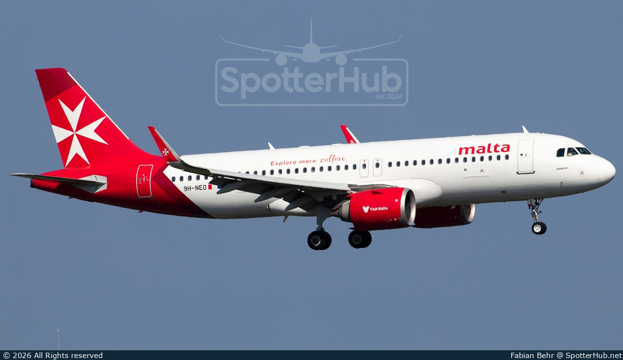 Photo of 9H-NEO - Airbus A320-251N operated by KM Malta Airlines