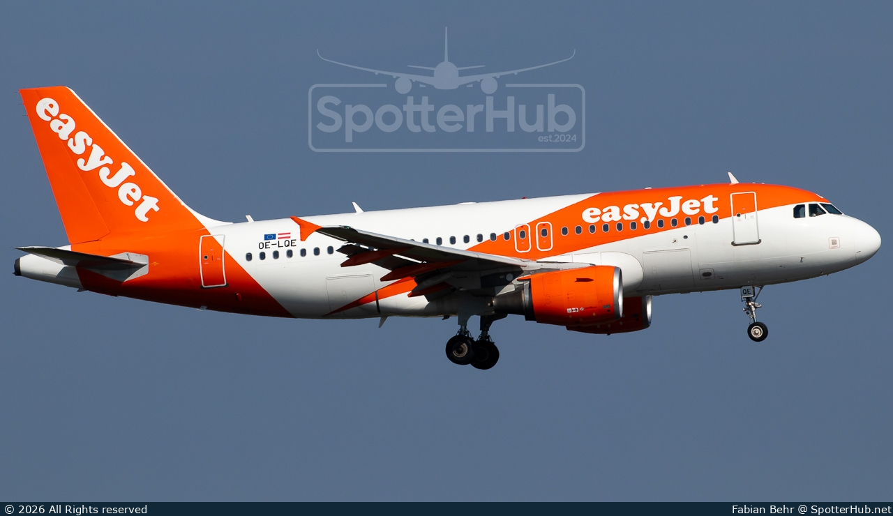 Photo of OE-LQE - Airbus A319-111 operated by easyJet Europe