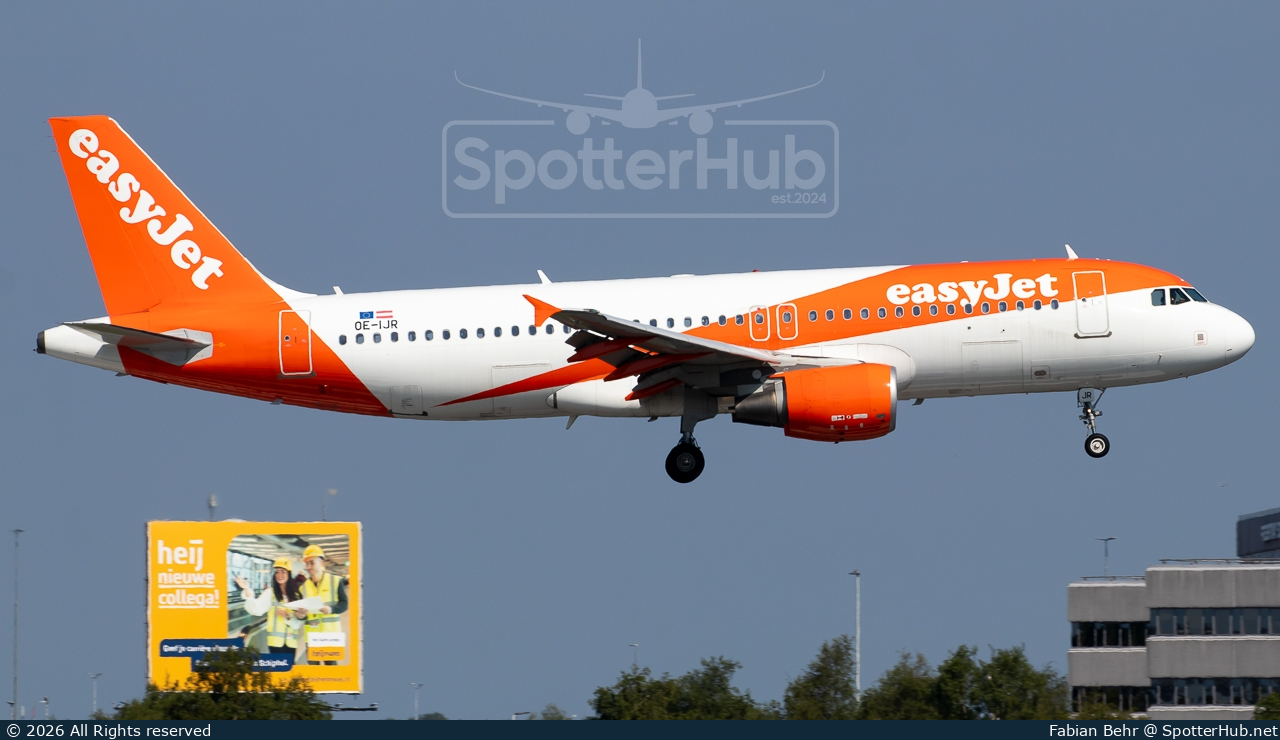 Photo of OE-IJR - Airbus A320-214 operated by easyJet Europe
