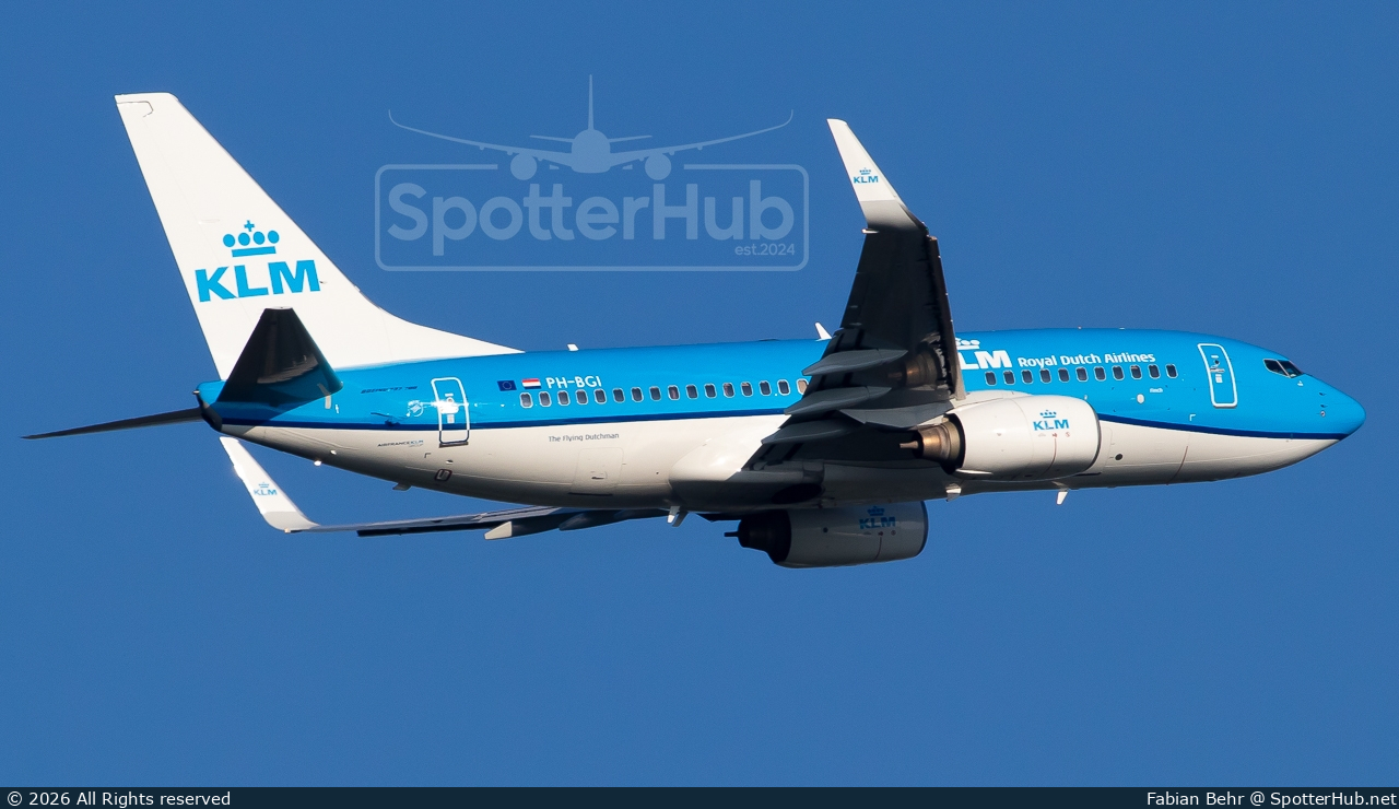 Photo of PH-BGI - Boeing 737-7K2 operated by KLM Royal Dutch Airlines