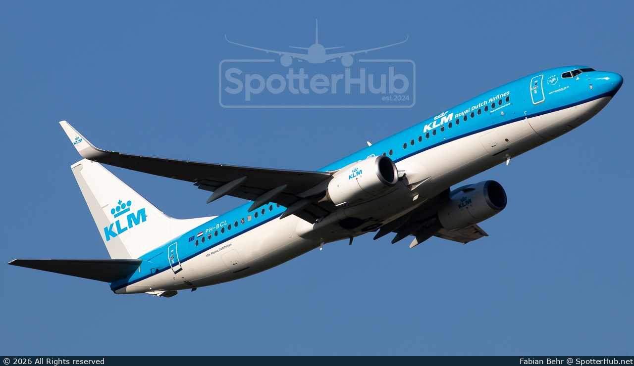 Photo of PH-BCL - Boeing 737-8K2 operated by KLM Royal Dutch Airlines
