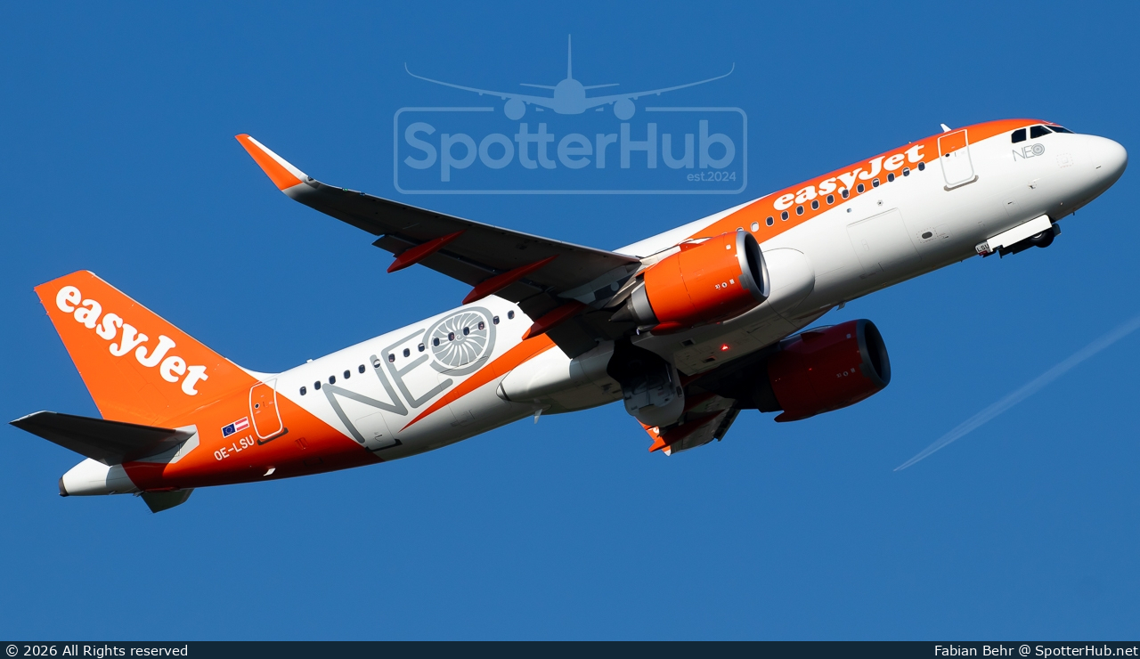 Photo of OE-LSU - Airbus A320-251N operated by easyJet Europe